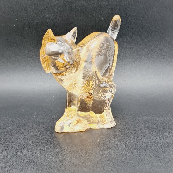 Paul Hoff- Kosta Boda WWF Limited Edition - Lynx Art Glass