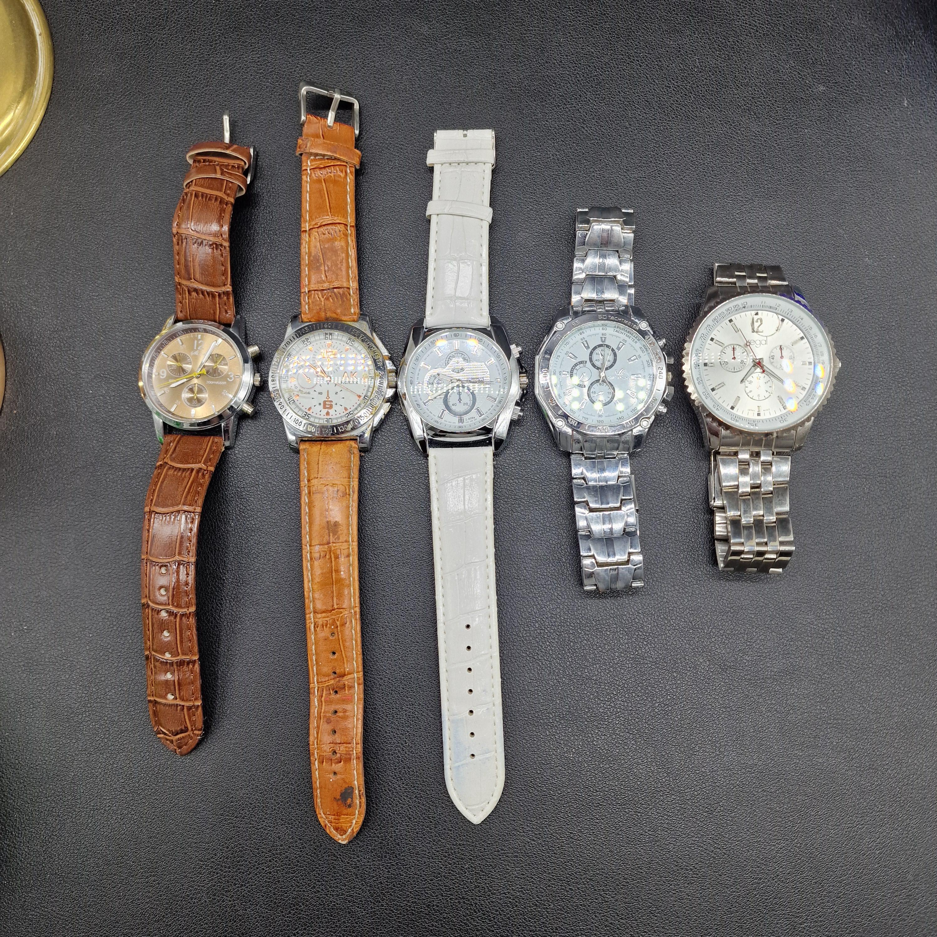 Strap Promado Watches Promado Royal Collection Day Date Gold Tone