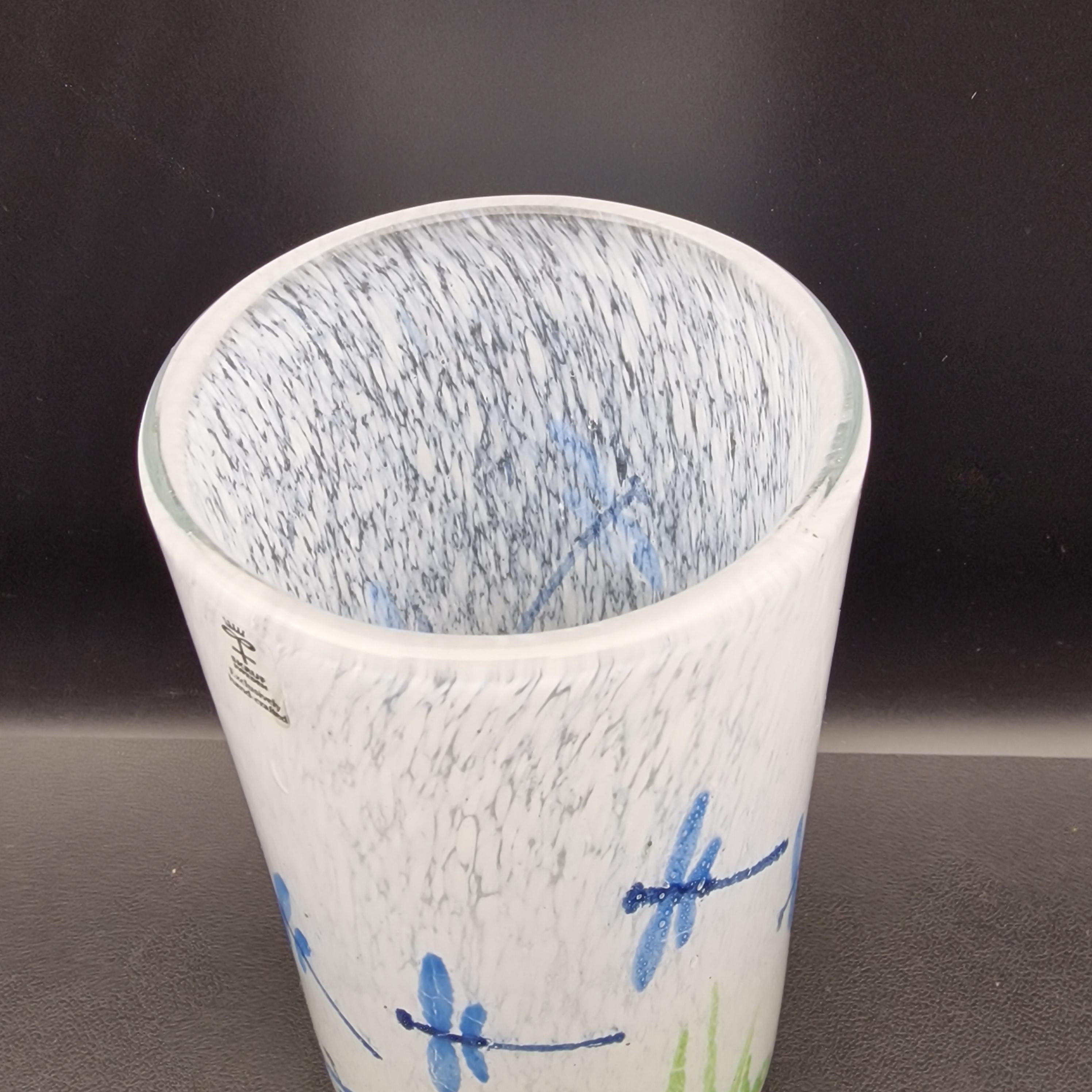 Handcrafted Art Glass Vase by Ingegerd Råman for Skruf - 1980:s - Etsy