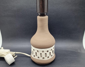 NILA-Keramik, Mid Century schwedische Vintage Tischlampe
