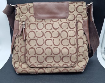 Vintage Coach Legacy Shoulder Bag — Zip 9999, Dark Brown, Leather