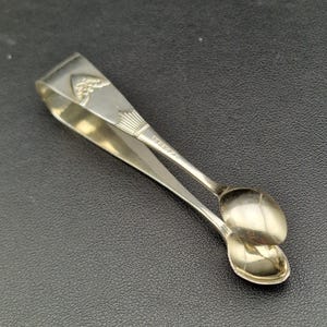 Vintage Swedish Sugar Tongs | Silver plate | Art Deco Sugar Tongs - Stockholm