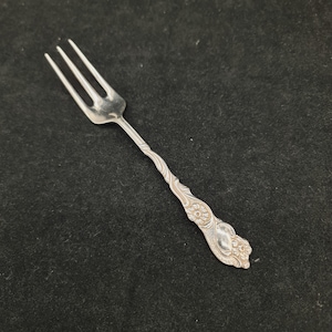 Swedish vintage Amsterdam silver plated serving fork - Nils Johan - Gunnar Åkerlind -1950