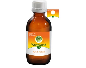 Aceite esencial de ajenjo puro natural / Artemisia absinthium / Aromaterapia, perfumería y bricolaje / SSCP Botanicals