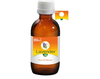 Aceite esencial de lavanda natural / Lavandula angustifolia / Aroma floral herbal clásico, aromaterapia y bricolaje / SSCP Botanicals