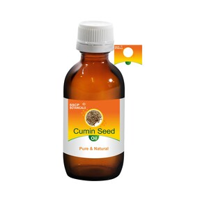 SSCP Botanicals Cumin Seed Pure Natural Essential Oil Cuminum cyminum (5 ml to 100 ml in Glass Bottle & 250 ml to 1000 ml in Aluminum Bottle