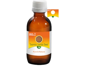 Aceite portador de semilla de taramira natural / Eruca sativa / Cuidado de la piel, cabello, masajes y bricolaje / SSCP Botanicals
