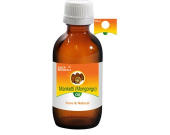 Aceite portador de Manketti (Mongongo) Puro Natural / Schinziophyton rautanenii / Cuidado de la piel y el cabello, DIY / SSCP Botanicals