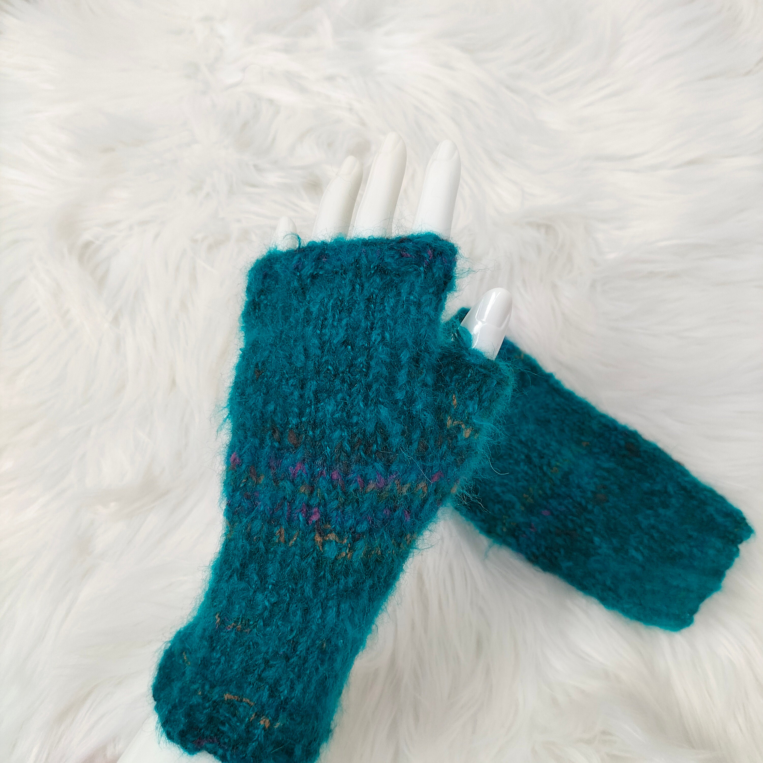 Fluffy Arm Warmers - Etsy