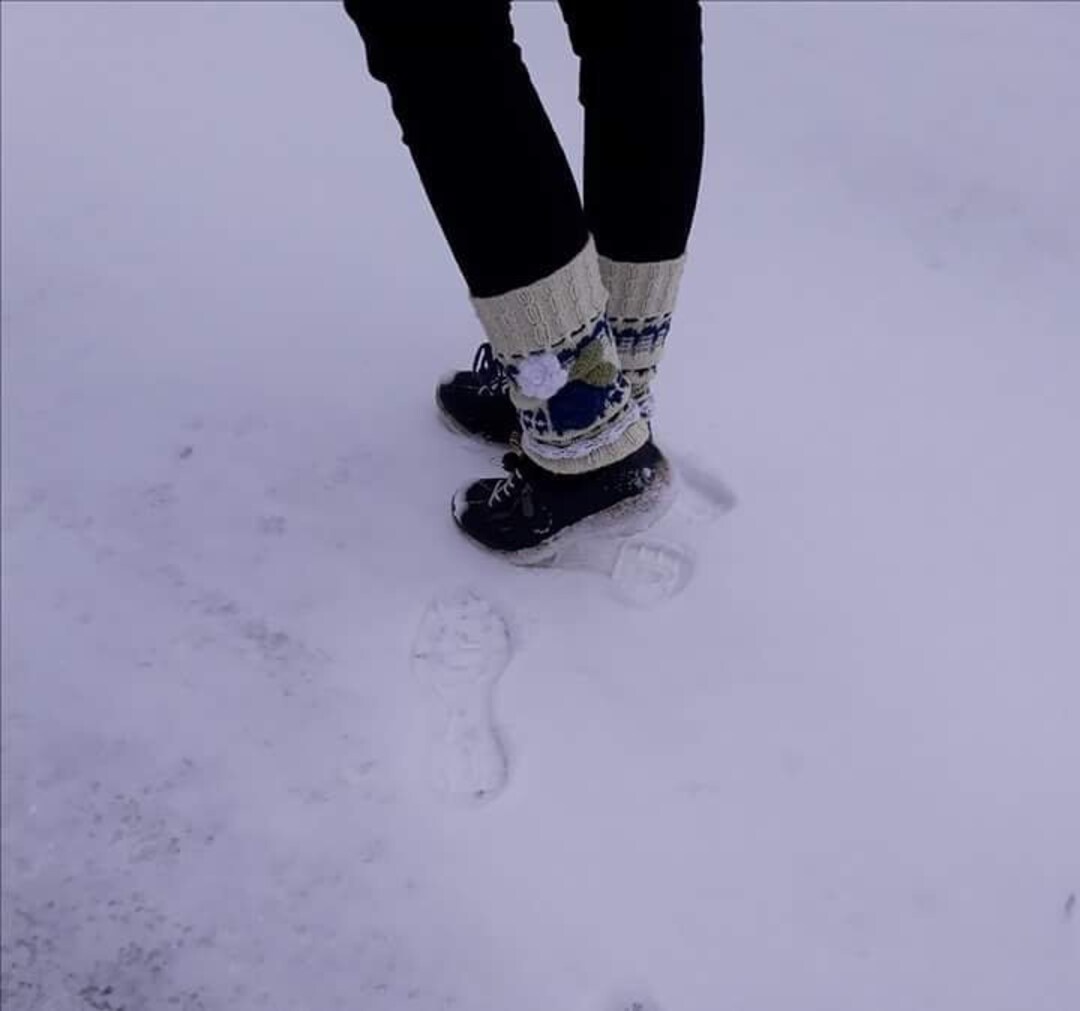 Guanti Senza Dita In Cashmere - Scaldamuscoli Donna, Lunghezza 45 Cm, Lavabile A Mano