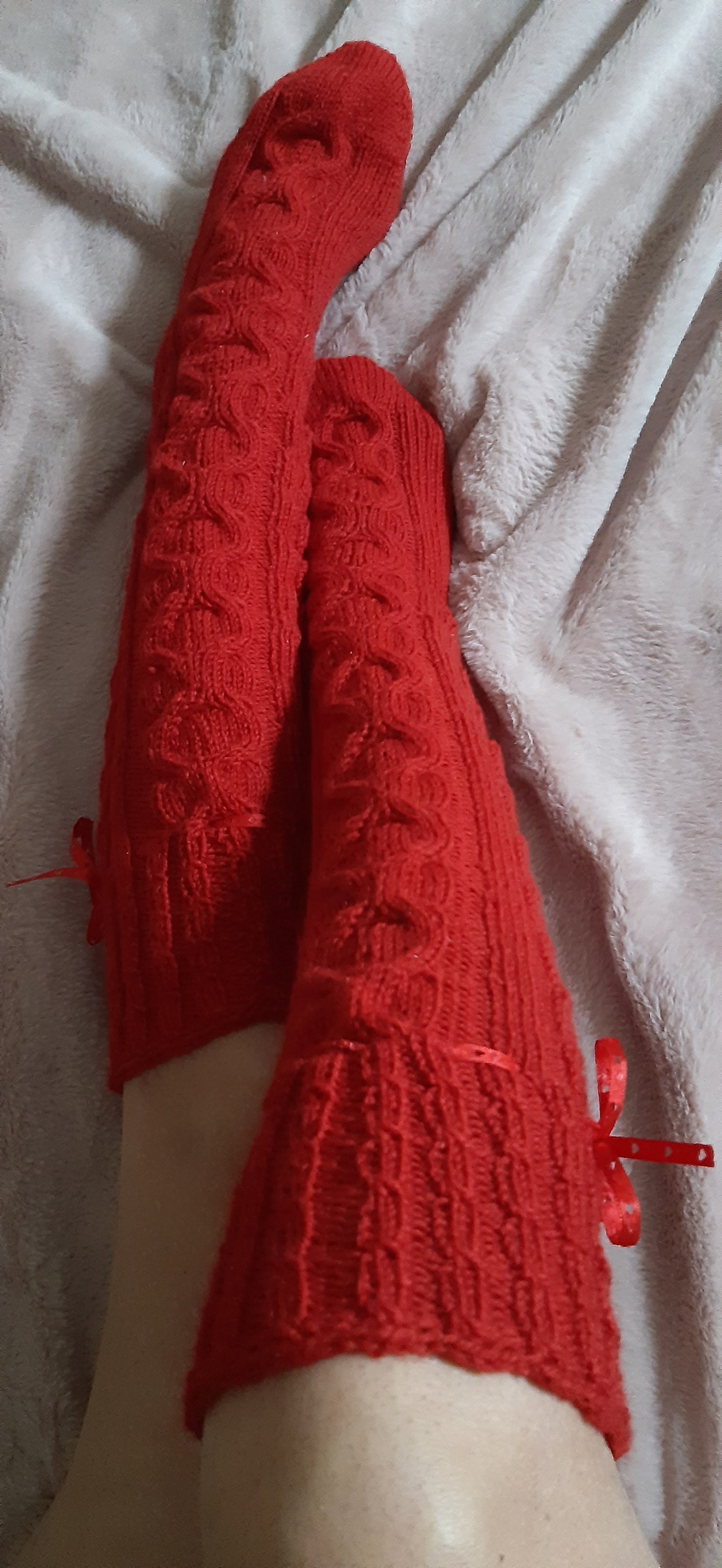 Cable Knit Thigh High Boots Socks Sweater Boots Socks Knee Etsy