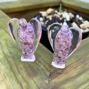Amethyst Orgonite Angel