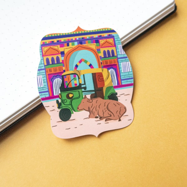 India Journal Stickers Etsy