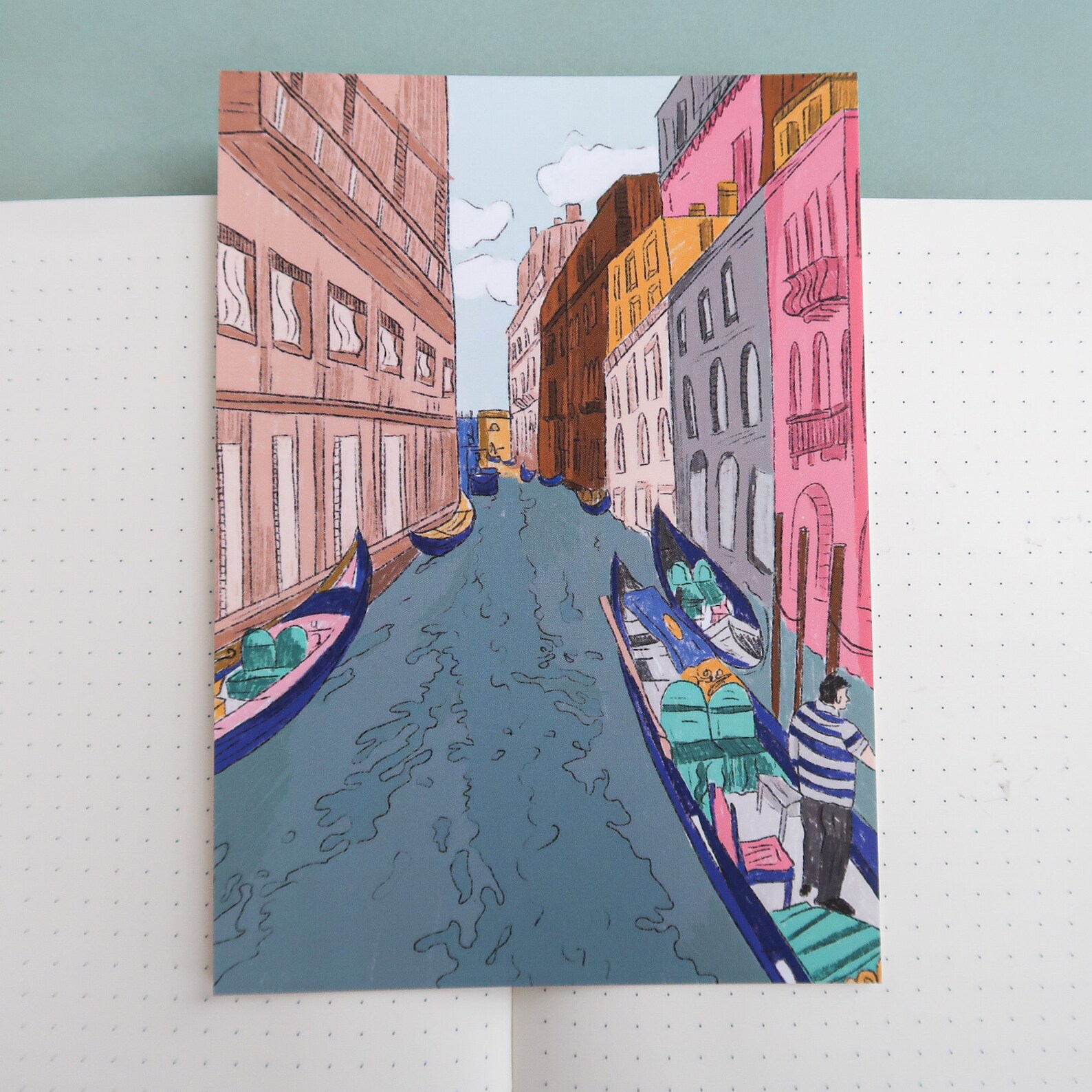 Italy Postcard Set Italy Art Postcard Prints Postcard Art Etsy