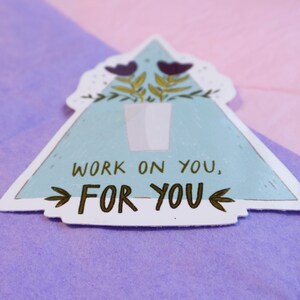 quotes sticker pack 3 illustrated vinyl stickers etsy