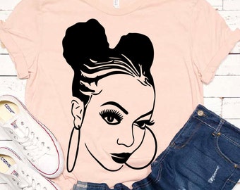 Download Black woman svg | Etsy