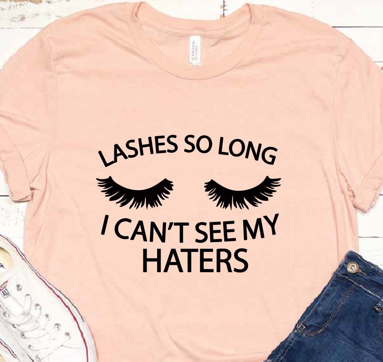 Lashes So Long I cant see my haters I Bat My Eyes You Get | Etsy