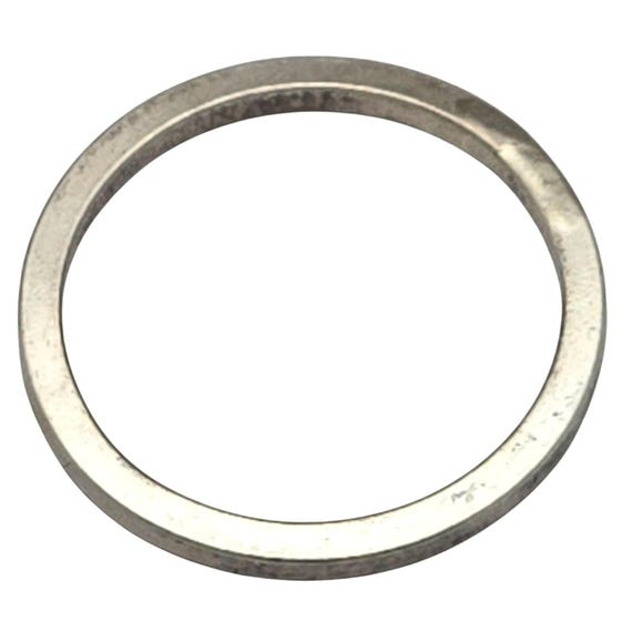 Vtg Simplistic Sterling Silver Band Ring Size 9.5 925 PC Marked Minimalist Design