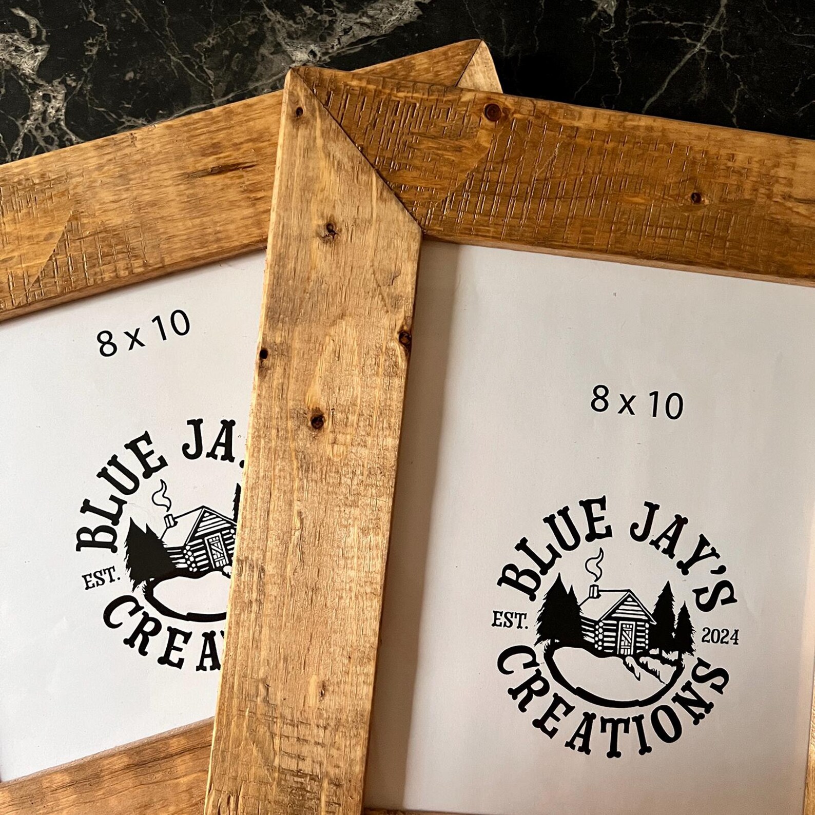 Rustic Barnwood Picture Frame Set: Distressed Farmhouse Decor - Etsy