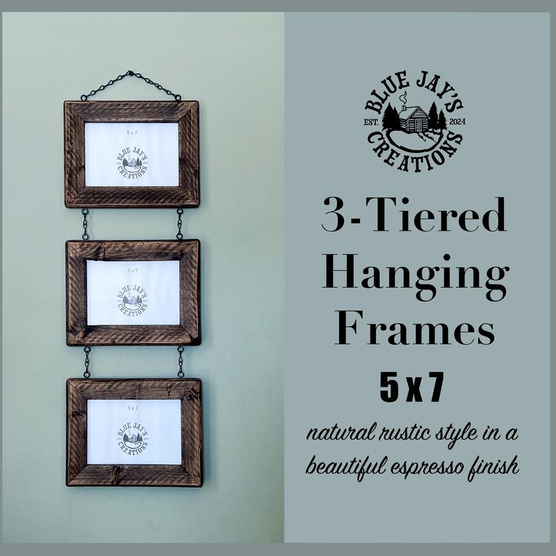 Picture Frames on Chain - Etsy