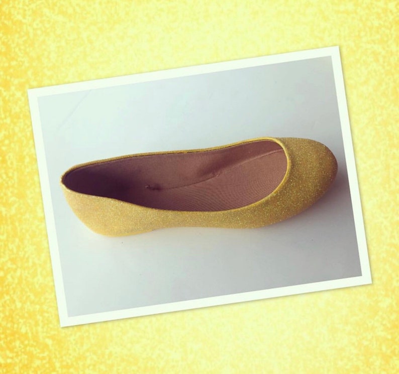 Yellow Fall Flats Womens Custom Bright 