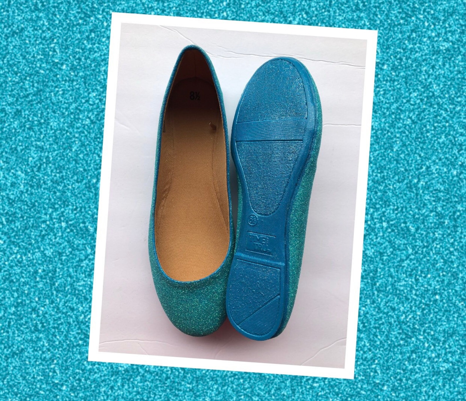 womens blue flats