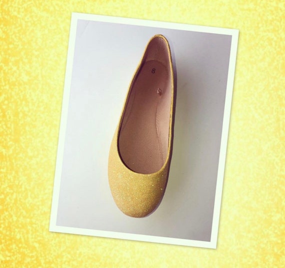 bright yellow flats