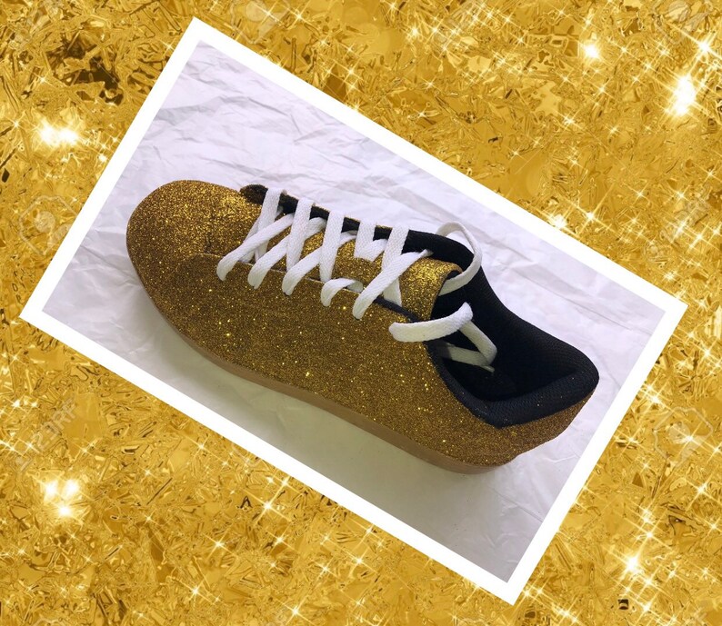 custom glitter shoes