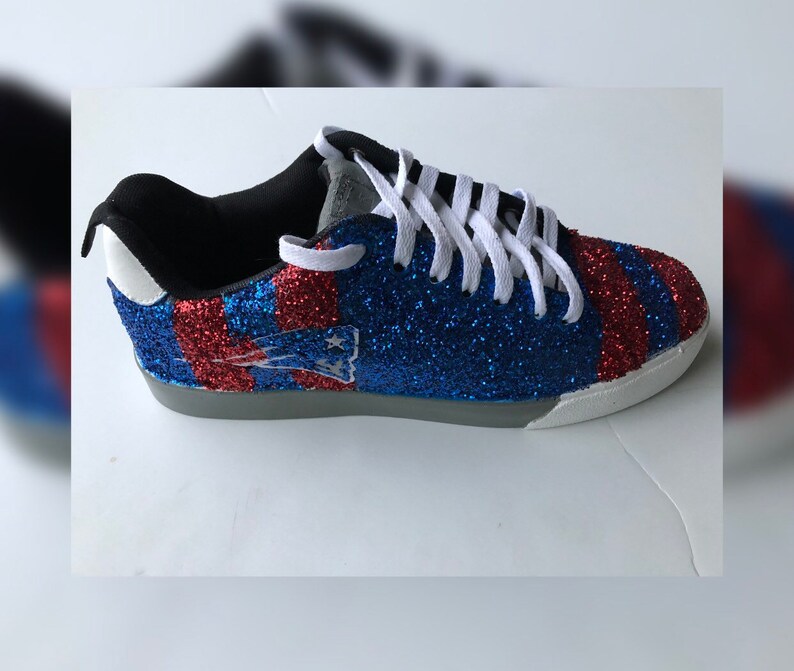 red glitter tennis shoes womens