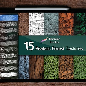 Forest Textures and Effects - Procreate Brush Set