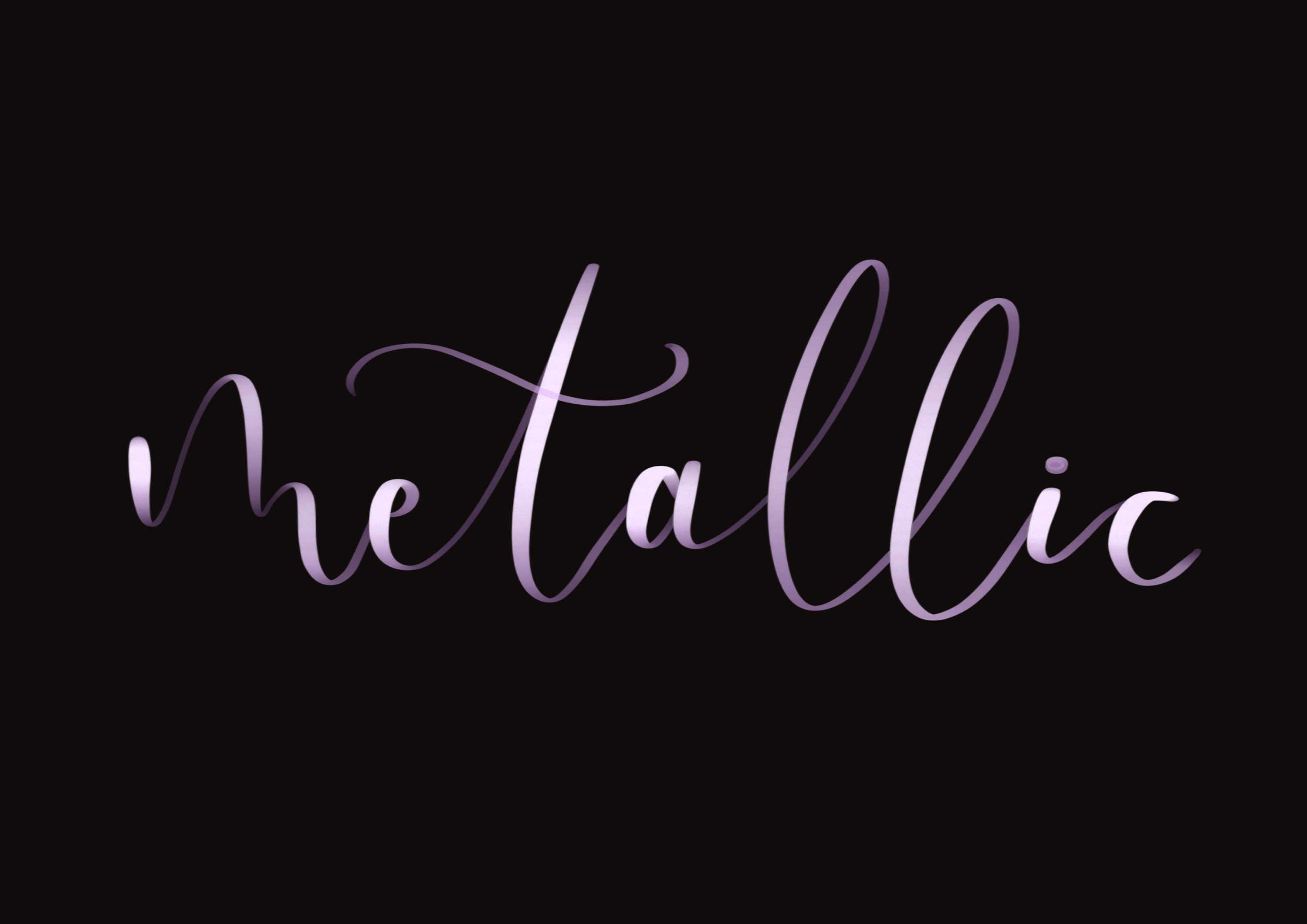 Metallic Brush Set for Procreate - Etsy