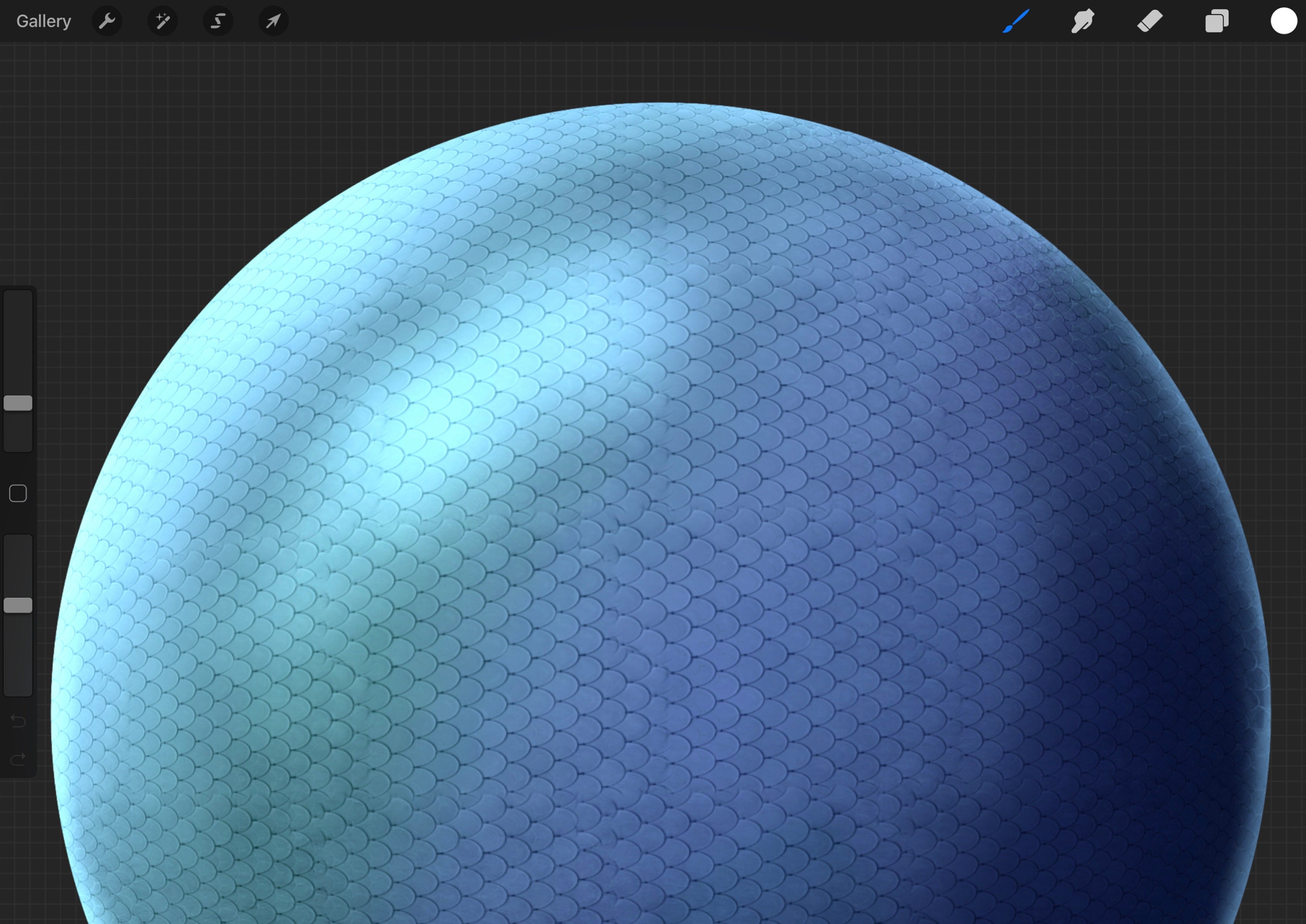 Fish Scale Brushes for Procreate