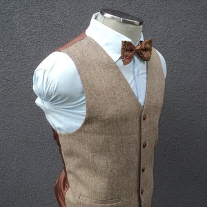 Chaleco de hombre, chaleco marrón, chaleco formal, chaleco para hombre, chaleco de boda, chaleco de hombre, chaleco de novio, chaleco de novio, chaleco de padrino