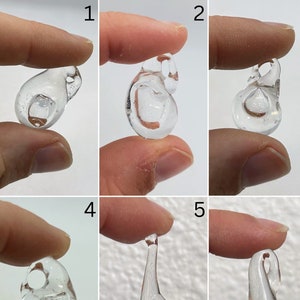 Flameworked Glass Pendants