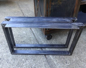 Steel Table Legs [Set of Two]