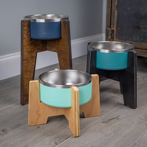 Elevated Dog Bowl Stand & Dog Water Bowl