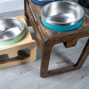 Yeti Raised Dog Bowl Stand Elevated Pet Bowl Feeder Engraving Optional Fits RTIC image 7