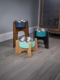 Yeti Raised Dog Bowl Stand || Elevated Pet  Feeder || Engraving Optional Gift for Pet Lovers* Bowl not included - FITS RTIC