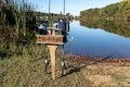 Personalized Fishing Table | Portable Angler Gift, Camping Accessories