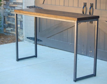 Industrial Entry Table || Sofa Table || Console Table || Desk || Bar || FREE SHIPPING