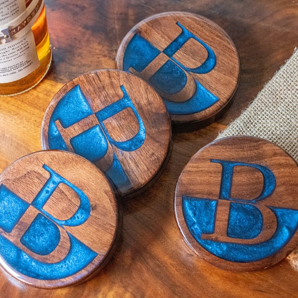 Epoxy Coasters Etsy