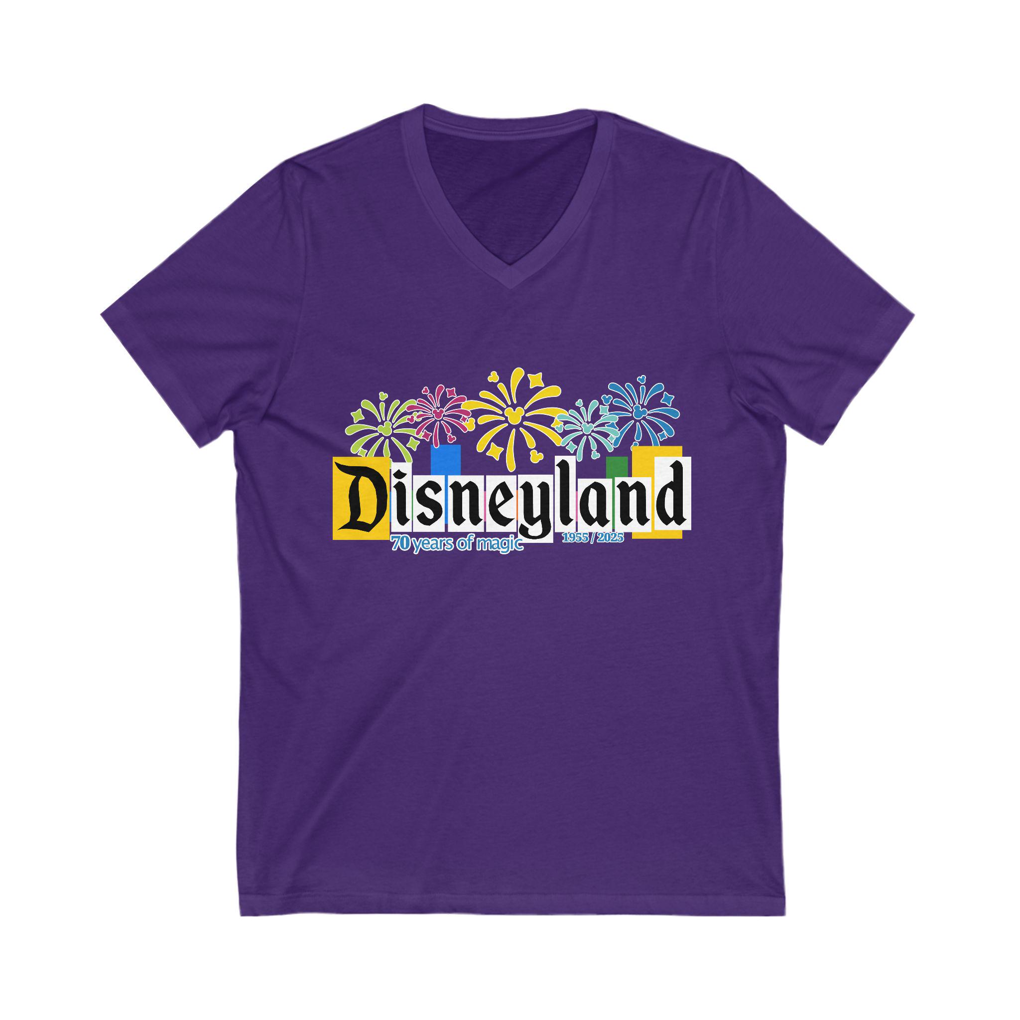 ディズニーランド　70周年　シャツ LA Disney ディズニーランド 70周年 Tシャツ タグ付き新品 - メルカリ
