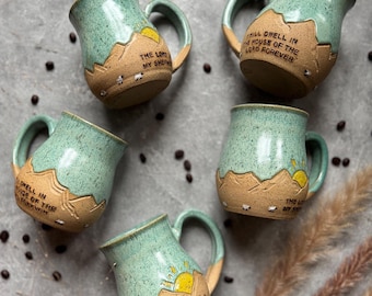Psalm 23 Mug - Christian Quiet Time Devotional Mug