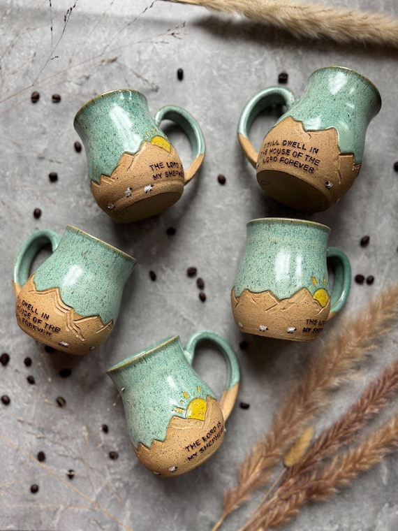 Psalm 23 Mug - Christian Quiet Time Devotional Mug