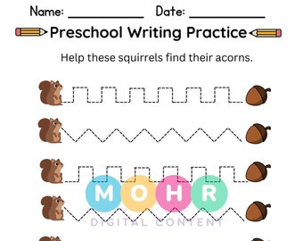 Writing Practice for Preschoolers