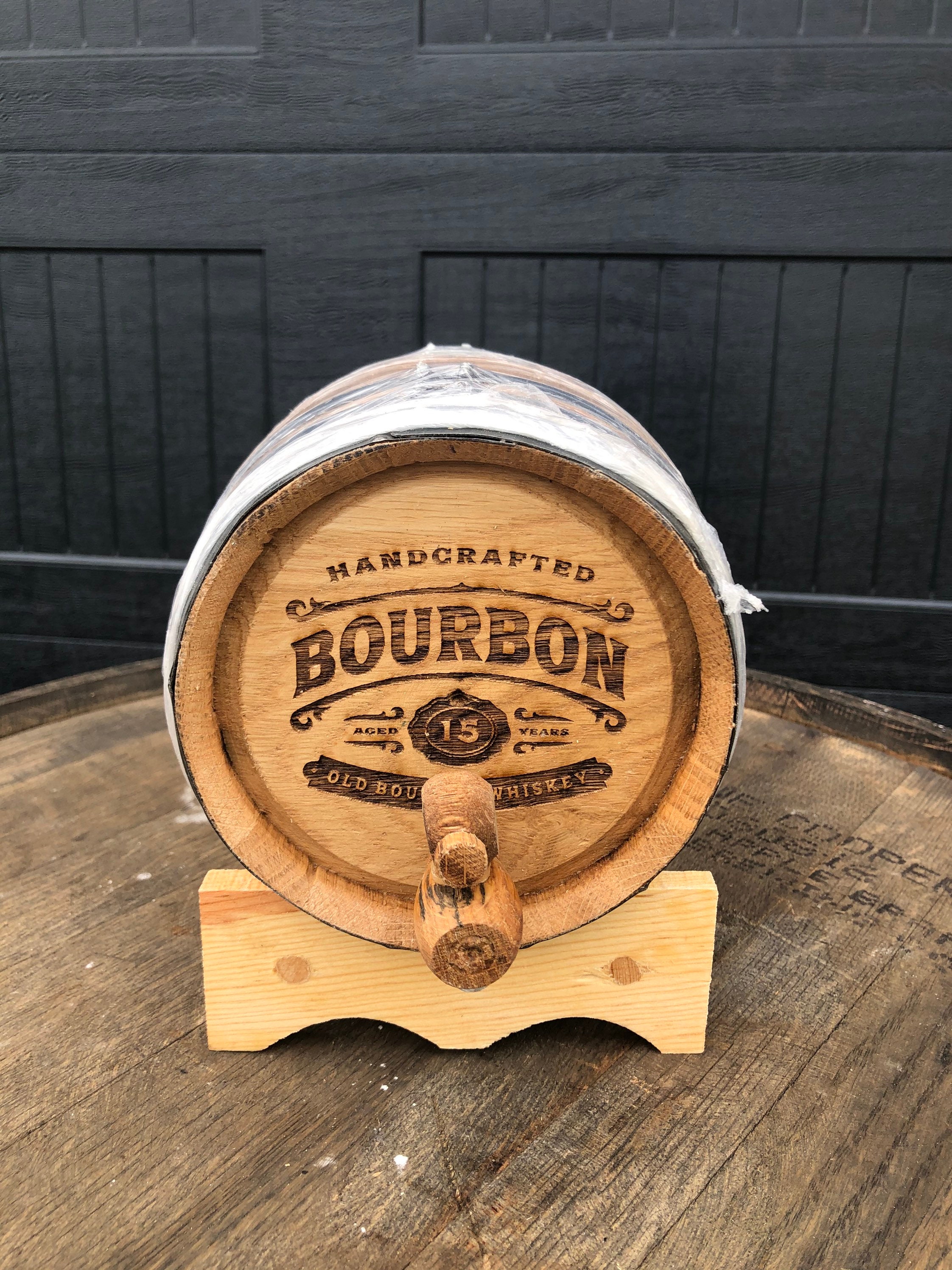 Mini Bourbon Barrel 2L free Shipping Etsy Israel