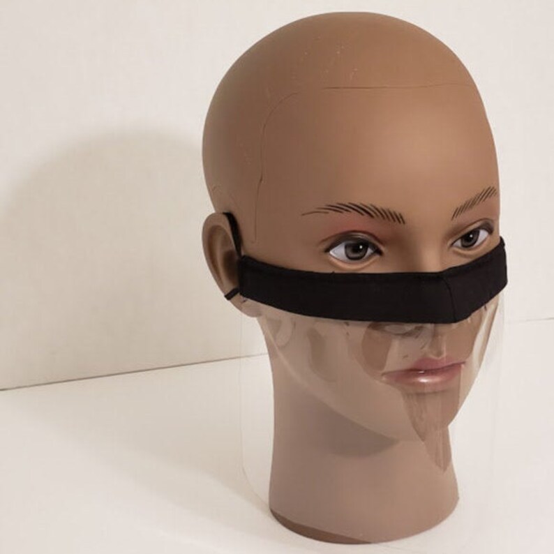 Half Face Shields Comfortable and Breathable perfect for Etsy