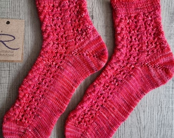 Until The End Sock Knitting Pattern