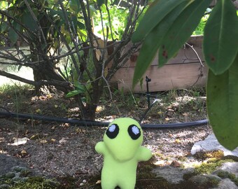 grey alien plush