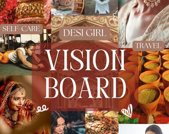 2026 Vision Board Kit For South Asian Desi Queens